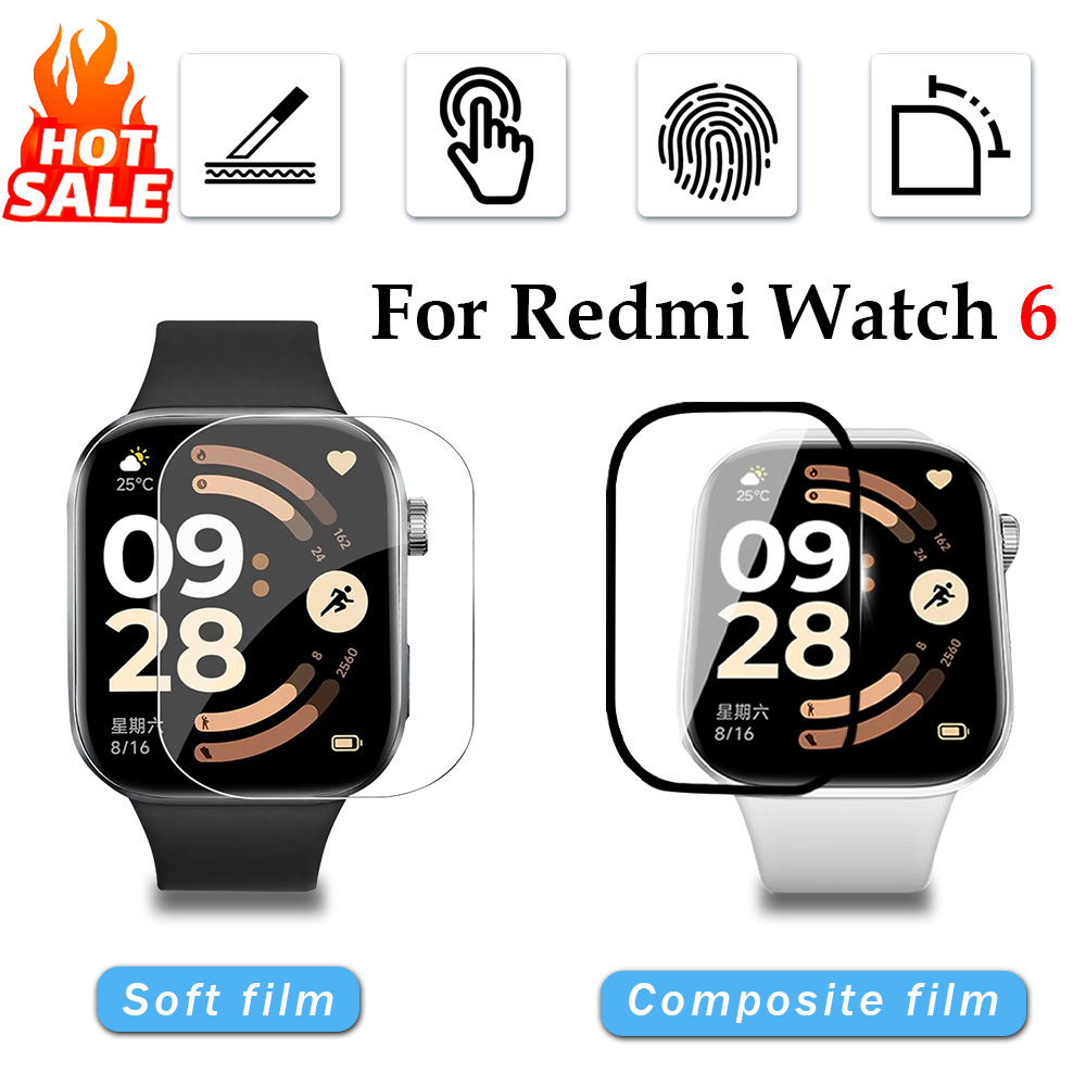Xiaomi Smartwatch Accessories - 1–5 Stück weiche Folie für Xiaomi