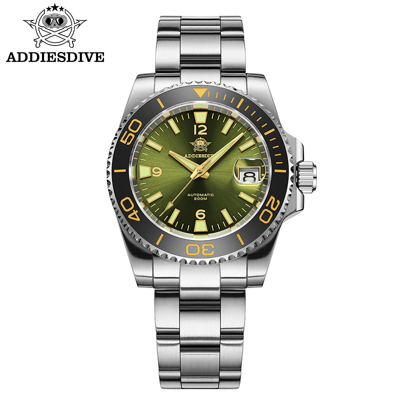 Accessories With Watch - ADDIESDIVE Neue Tauchgeschenkuhr Herren 8215 Automatik