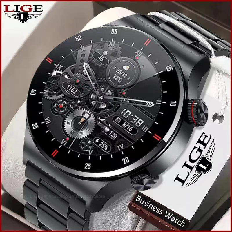 Smartwatch Instagram - LIGE EKG + PPG Bluetooth Anruf