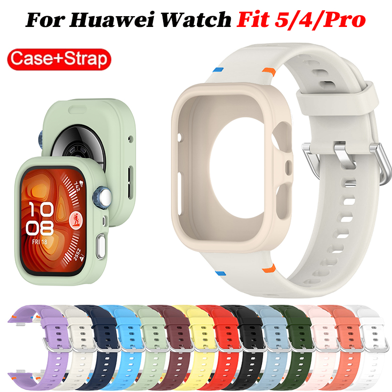 Silicone Band Replacement - Weiche Hülle + Silikonarmband für Huawei