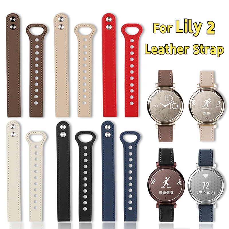 Smartwatch Instagram - 14 mm Echtlederarmband für die neue