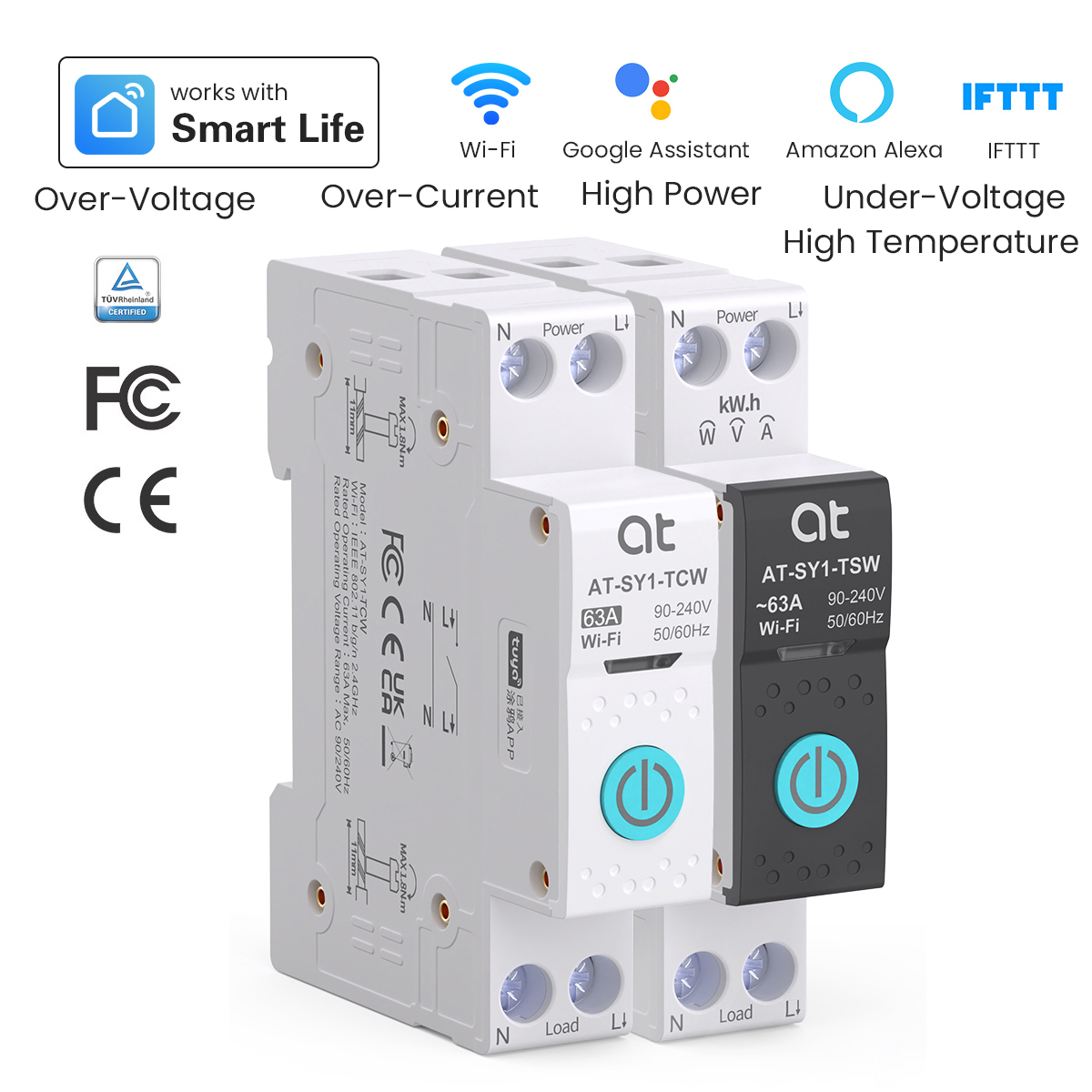 Smart Accessories - Tuya WiFi Circuit Breaker Smart 1P