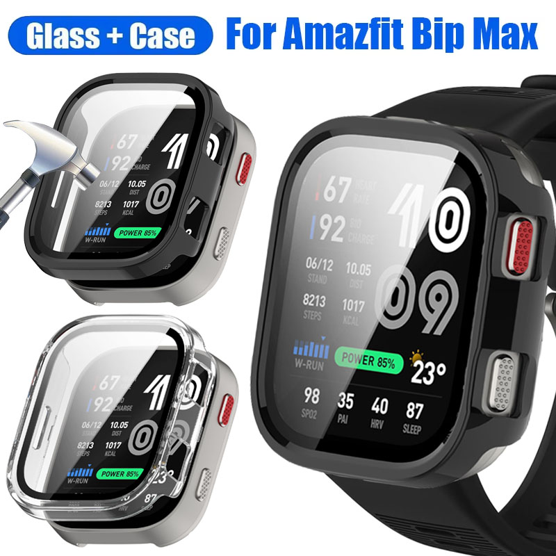 Amazfit Smartwatch Accessories - Gehärtetes Glas + Hülle für Amazfit