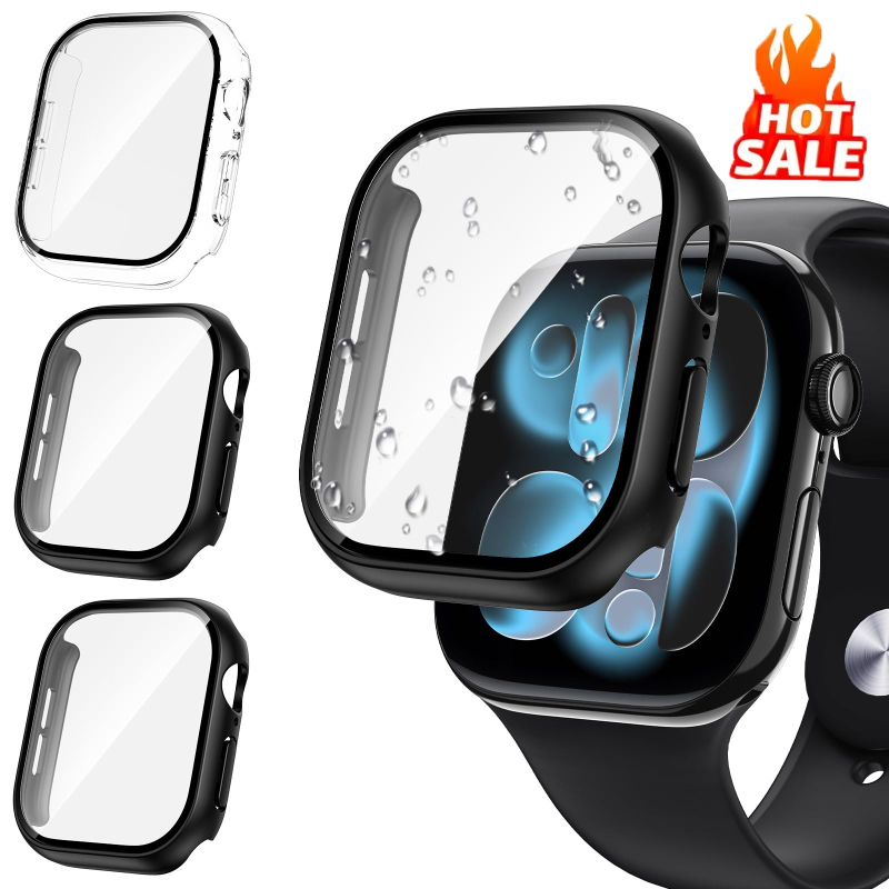 Smartwatch Band Accessories - 3 stücke Glas + Abdeckung Für