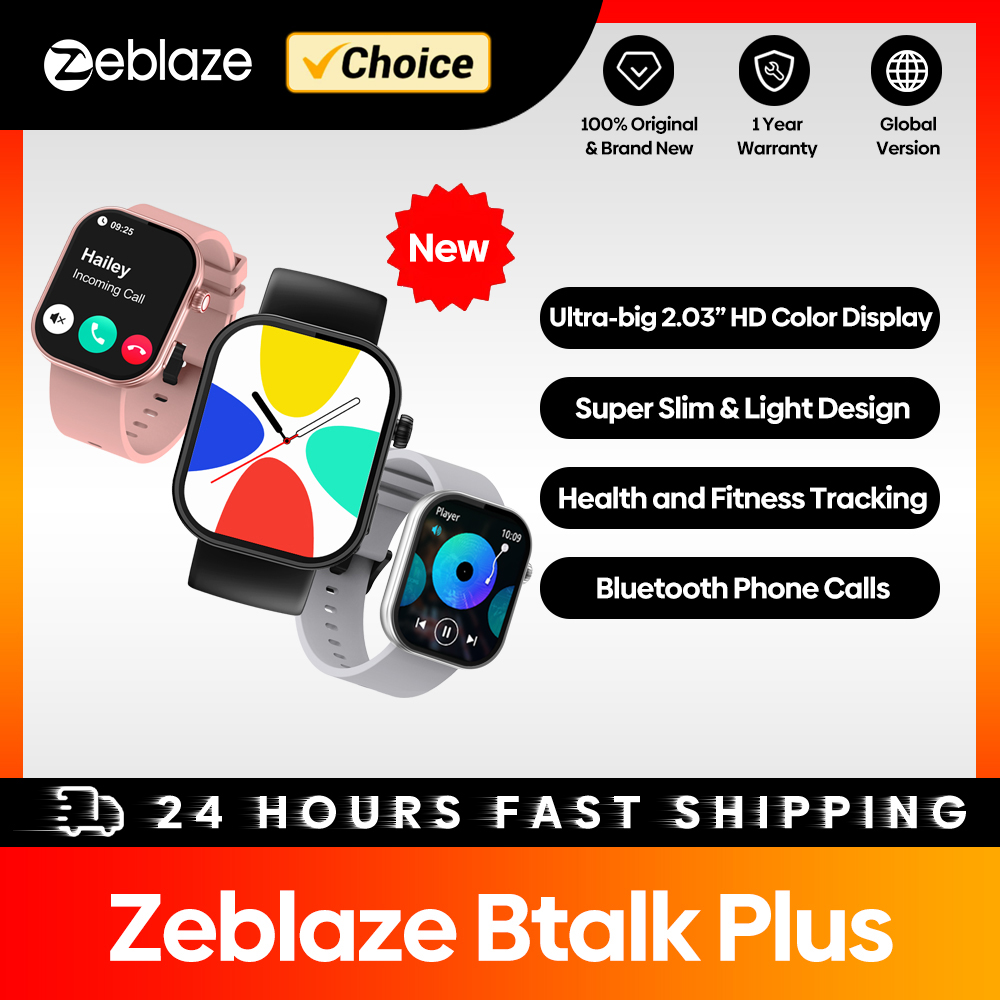 Smartwatch X12 - Neue Zeblaze Btalk Plus Smartwatch mit