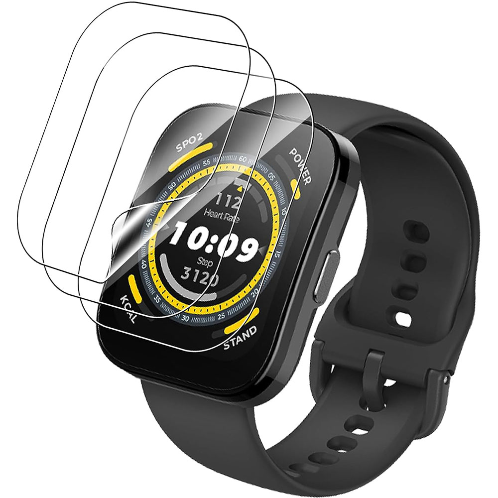 Amazfit Smartwatch Accessories - 3PCS Klar HD Film Screen Protector