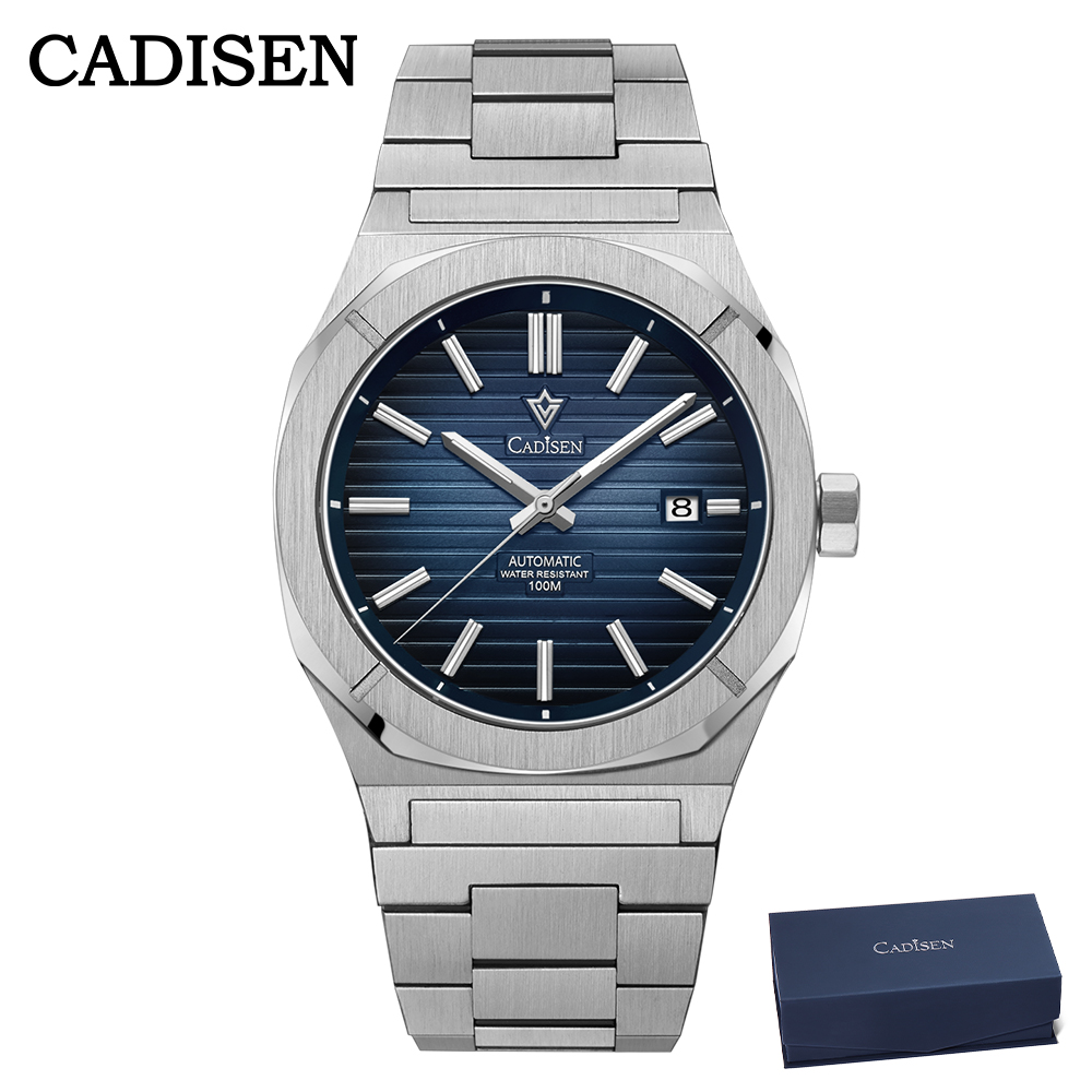 Accessories With Watch - CADISEN 2026 Taucheruhr Saphir MIYOTA 8215