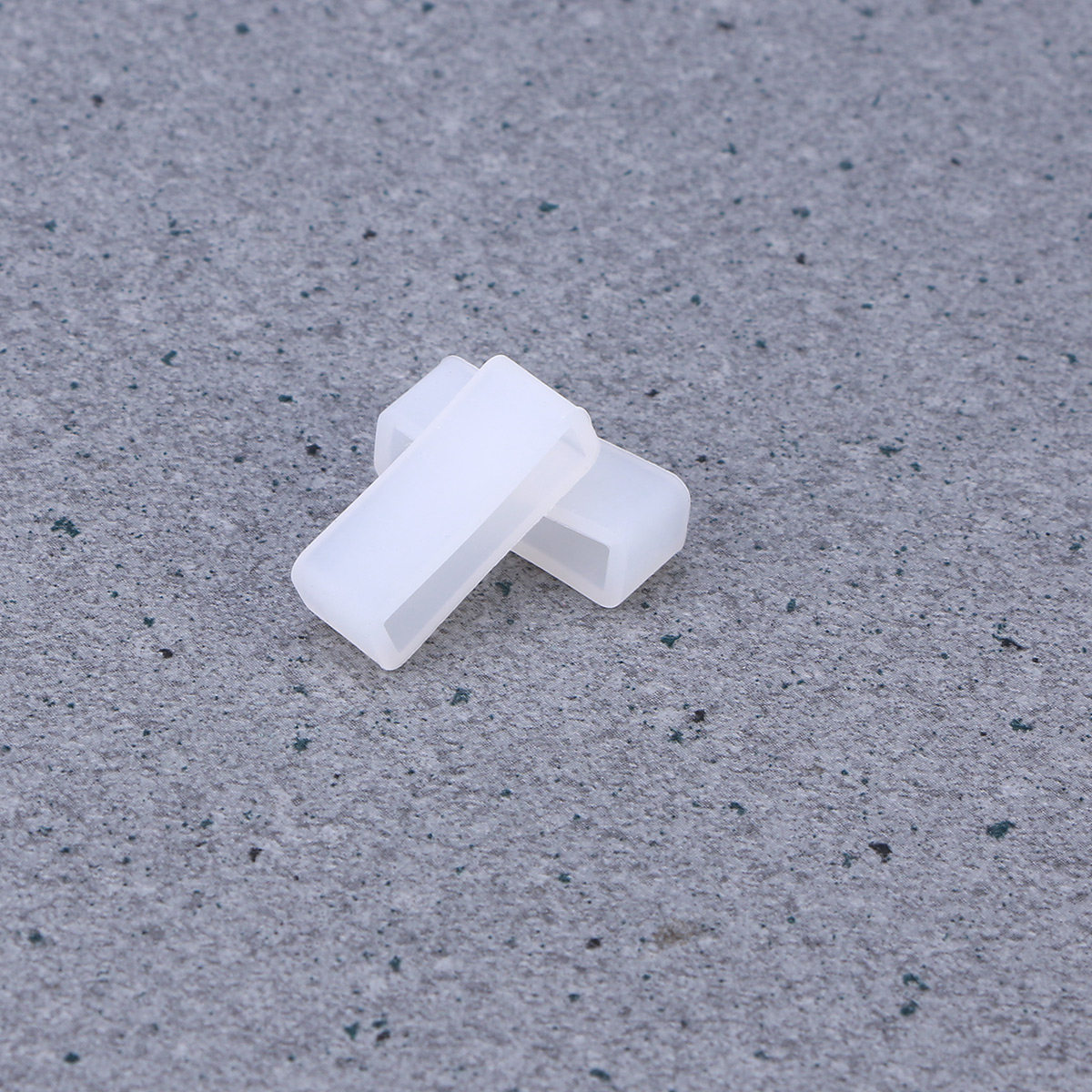 Silicone Band Replacement - 6 Stück 20 mm flexible Silikon-Uhrenarmband-Schlaufen,