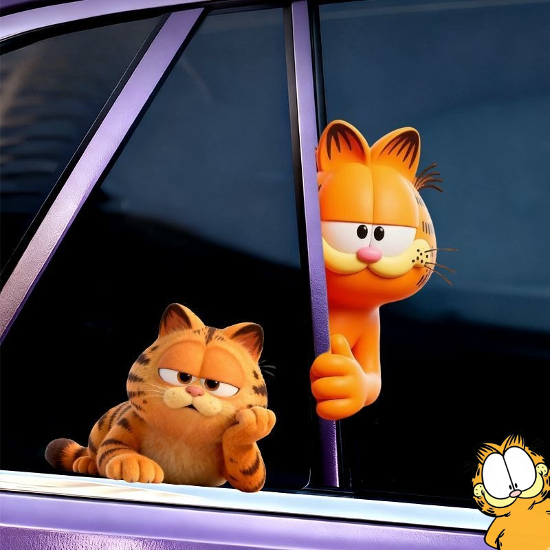Accessories With Watch - Garfield Anime Cartoon Niedliche Lustige Sticker