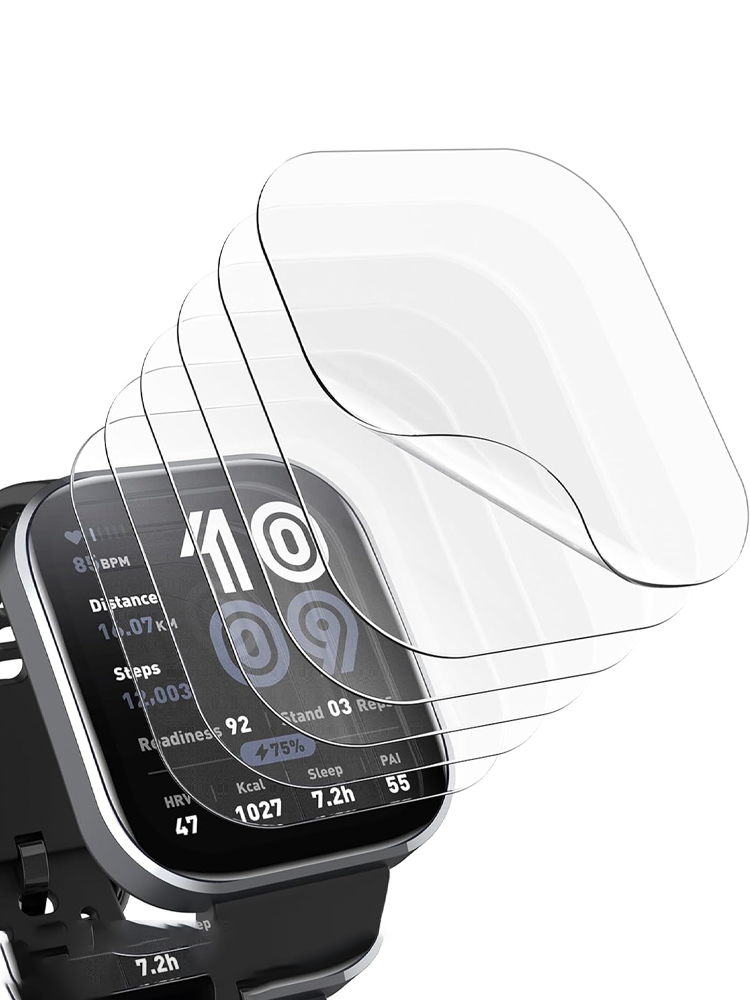 Amazfit Smartwatch Accessories - Displayschutzfolie für Amazfit Bip 6, Smartwatch-Zubehör,