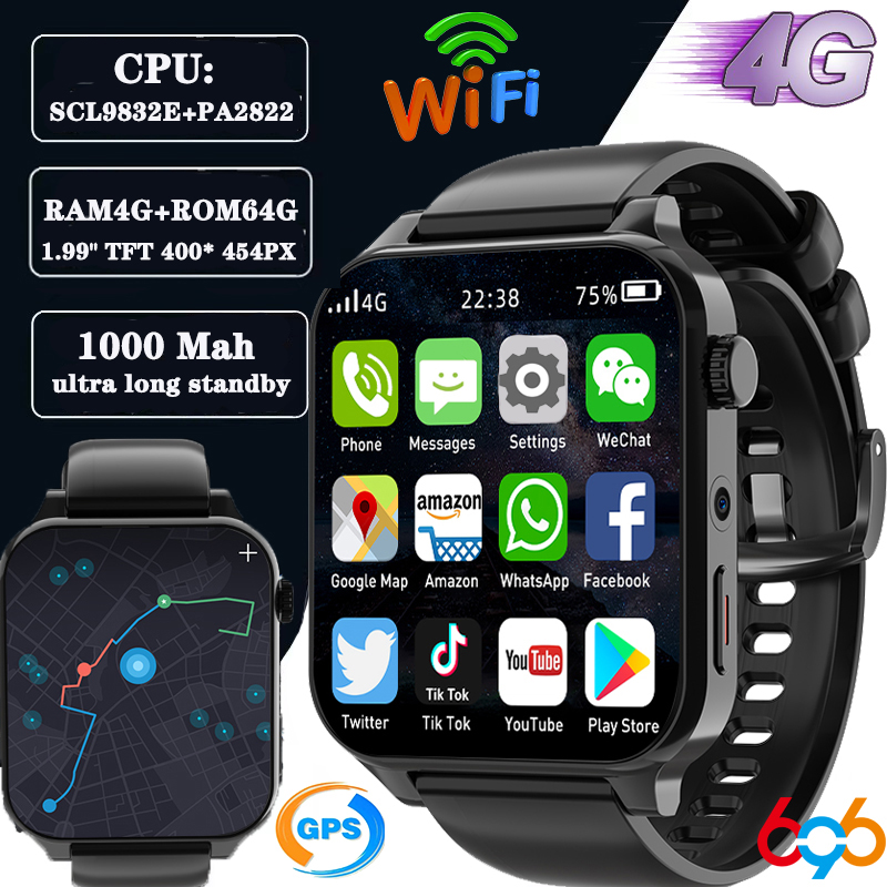 Smartwatch Instagram - 2023 RAM 4GB ROM 64GB 1,99