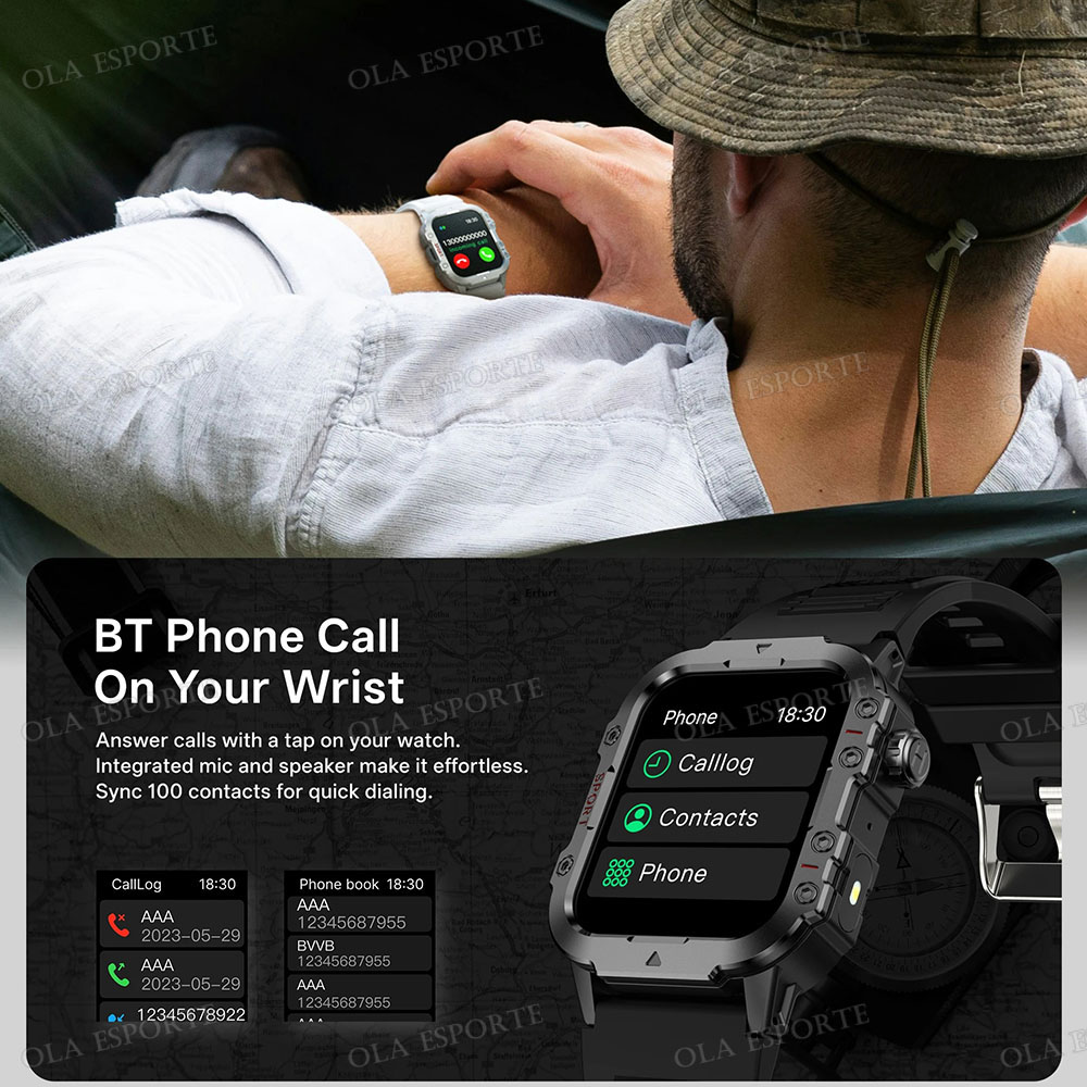 2026 Militär-Outdoor-Smartwatc – Smartwatch X12 Bewertung und Preis