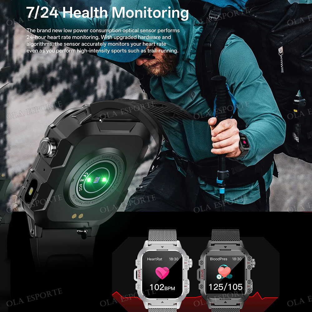 2026 Militär-Outdoor-Smartwatc – Smartwatch X12 Bewertung und Preis