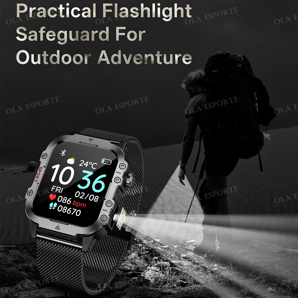 2026 Militär-Outdoor-Smartwatc – Smartwatch X12 Bewertung und Preis