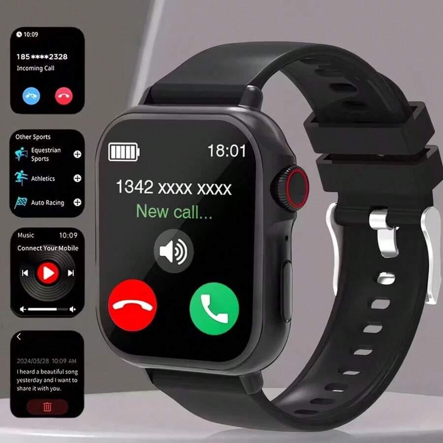 1 Stück 2025 Smartwatch mit Vo – Smartwatch Touch Bewertung und Preis