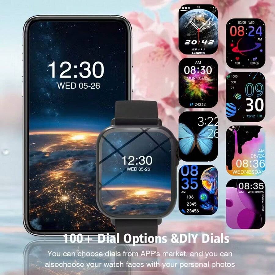 1 Stück 2025 Smartwatch mit Vo – Smartwatch Touch Bewertung und Preis