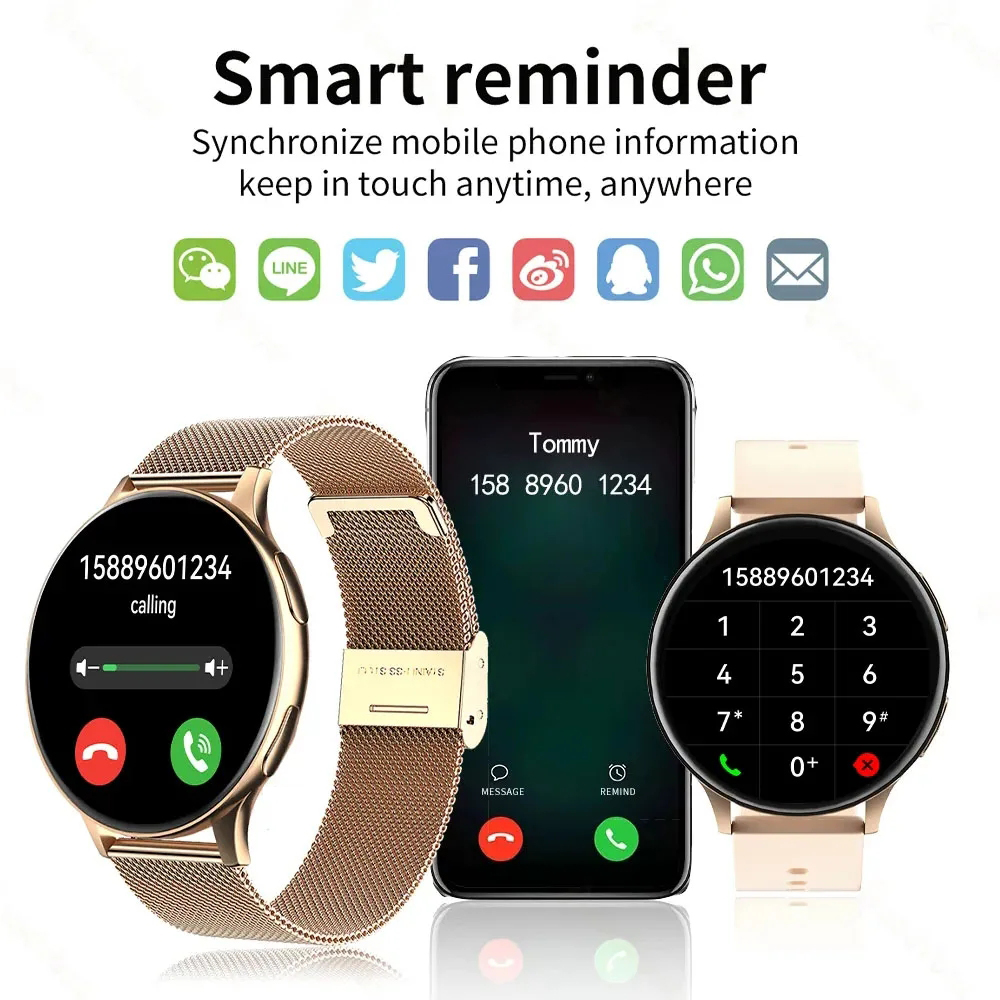 2025 Smart Uhr Frauen Runde Sm – Smartwatch Instagram Bewertung und Preis