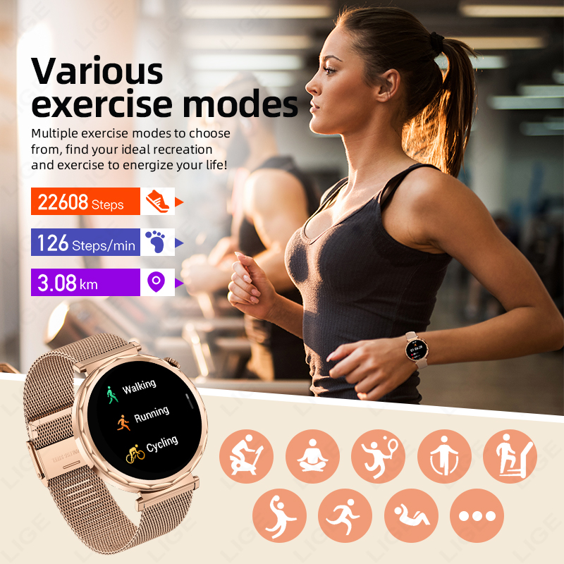 LIGE Smart Uhr Frauen Für Xiao – Smartwatch Custom Bewertung und Preis