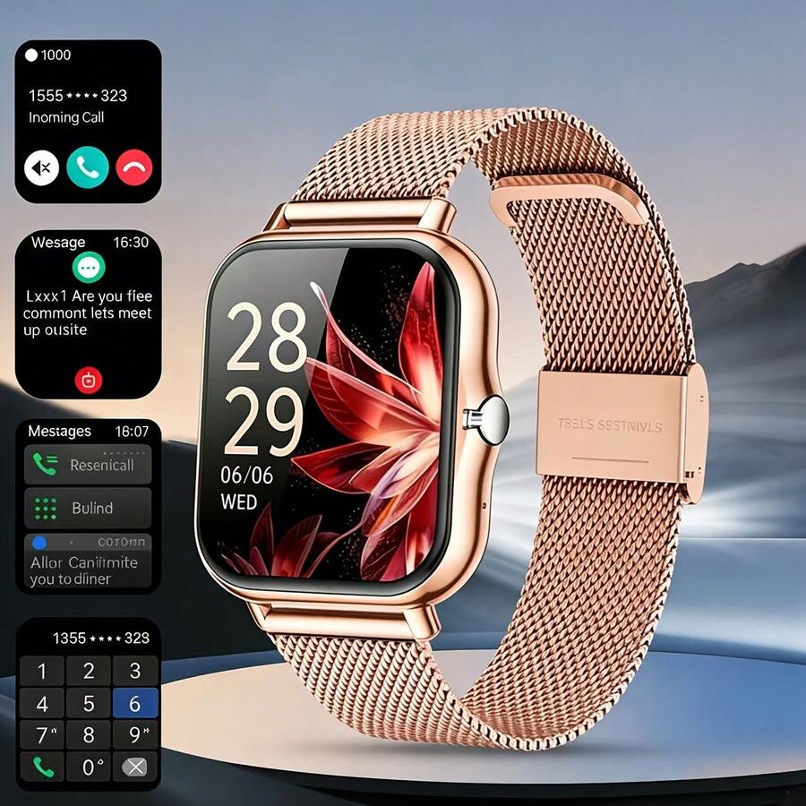Smartwatch, kabelloses Anrufen – Smartwatch Touch Bewertung und Preis