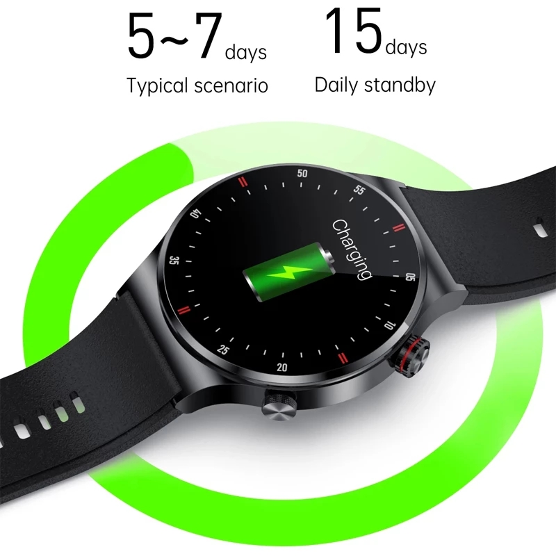 LIGE EKG + PPG Bluetooth Anruf – Smartwatch Instagram Bewertung und Preis