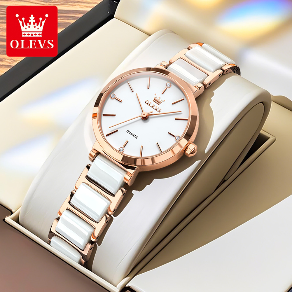 OLEVS Damenuhr 5877, luxuriöse – Accessories With Watch Bewertung und Preis
