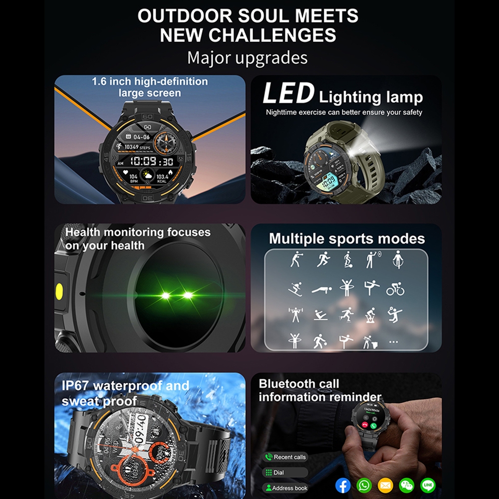 Outdoor Militär Robuste Smartw – Smartwatch X2 Bewertung und Preis