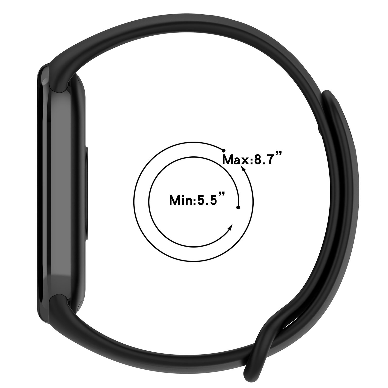 Silikon armband für mi Band 9  – Smartwatch Id Bewertung und Preis