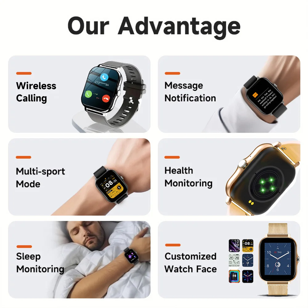 Smart Watch für Android IOS Uh – Smartwatch X12 Bewertung und Preis