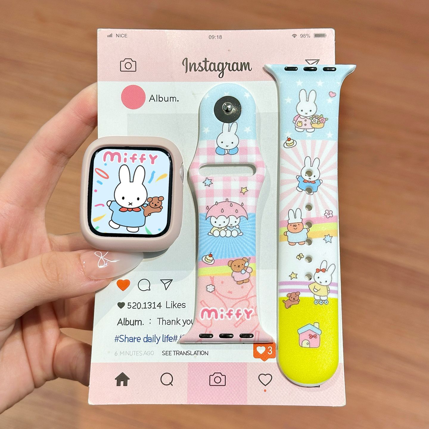 Dopamine Color Miffy Silikon-U – Silicone Band Replacement Bewertung und Preis