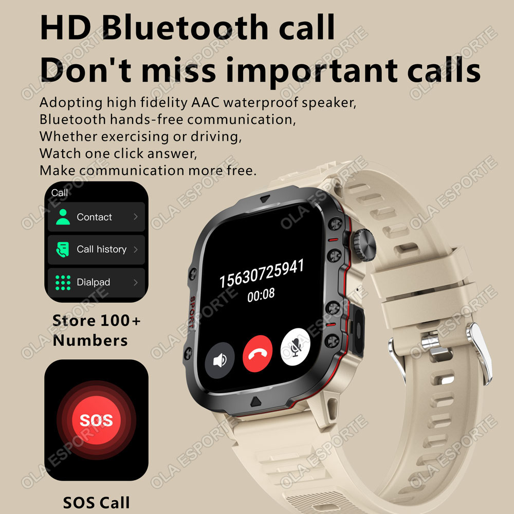 2026 Neue Militär-Smartwatch f – Smartwatch X12 Bewertung und Preis