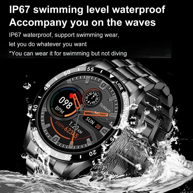 LIGE 2024 Smart Uhr Männer Vol – Smartwatch Instagram Bewertung und Preis