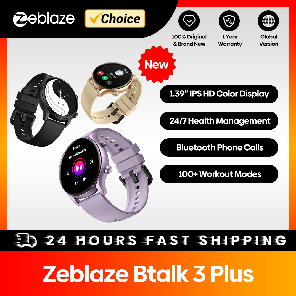 Neue zeblaze btalk 3 plus Spra – Smartwatch X12 Bewertung und Preis