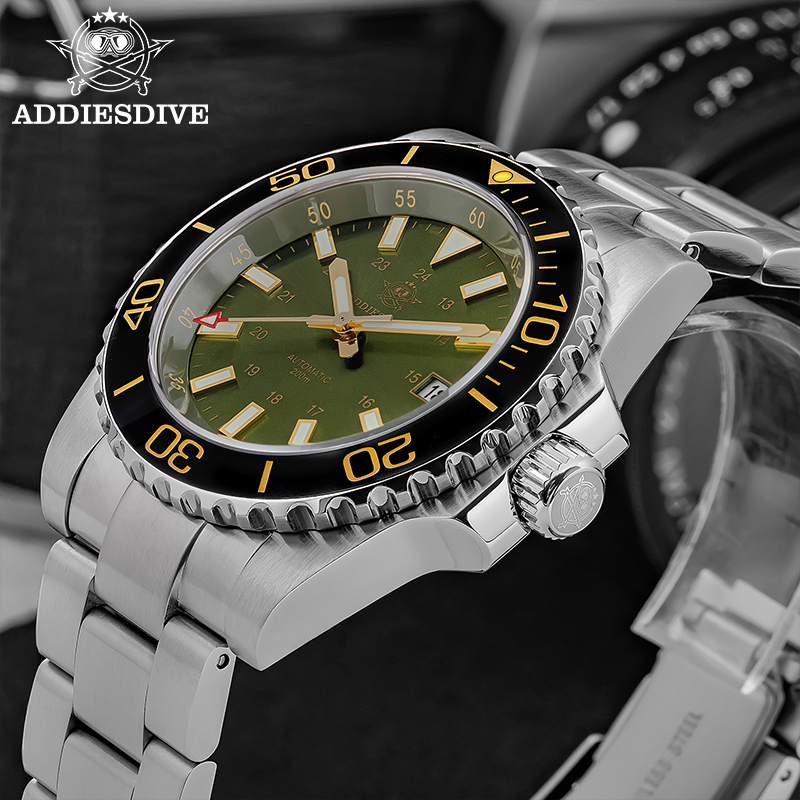 ADDIESDIVE Herrenuhr 8215 Mech – Accessories With Watch Bewertung und Preis
