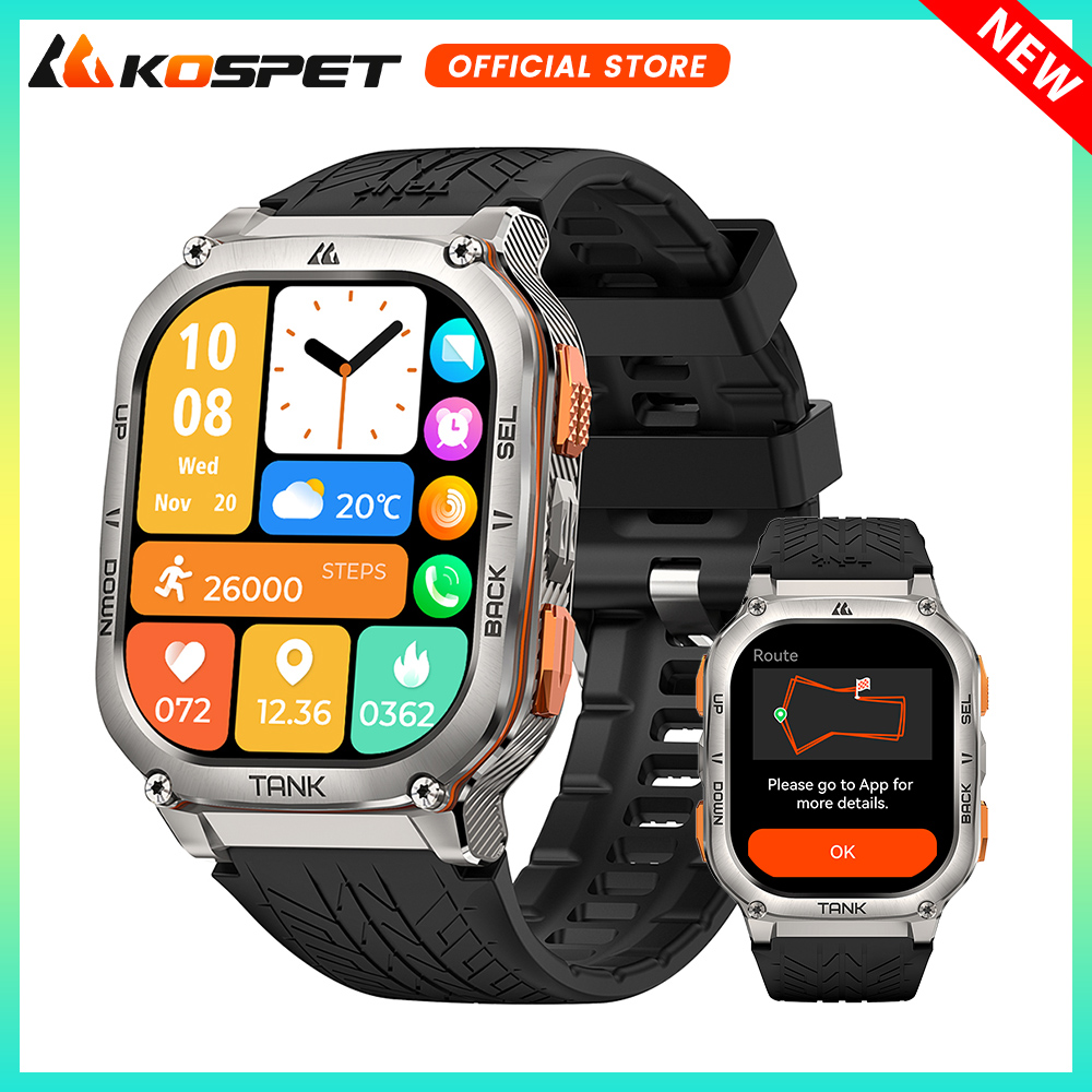 KOSPET TANK M3 Ultra GPS Smart – Smartwatch X2 Bewertung und Preis