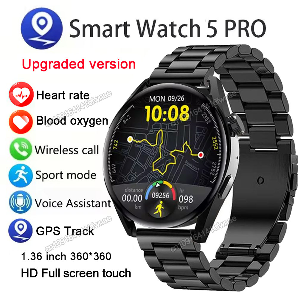 Smartwatch für Herren, 5 Pro,  – Smartwatch Instagram Bewertung und Preis
