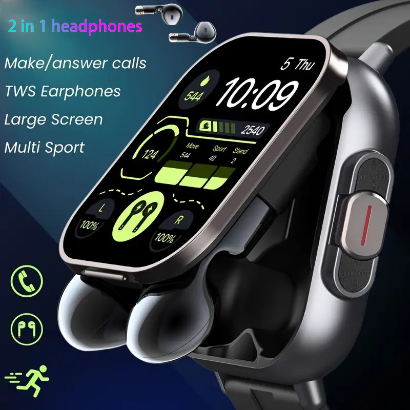 Neue TWS 2-in-1 Smartwatch mit – Smartwatch Headset Bewertung und Preis