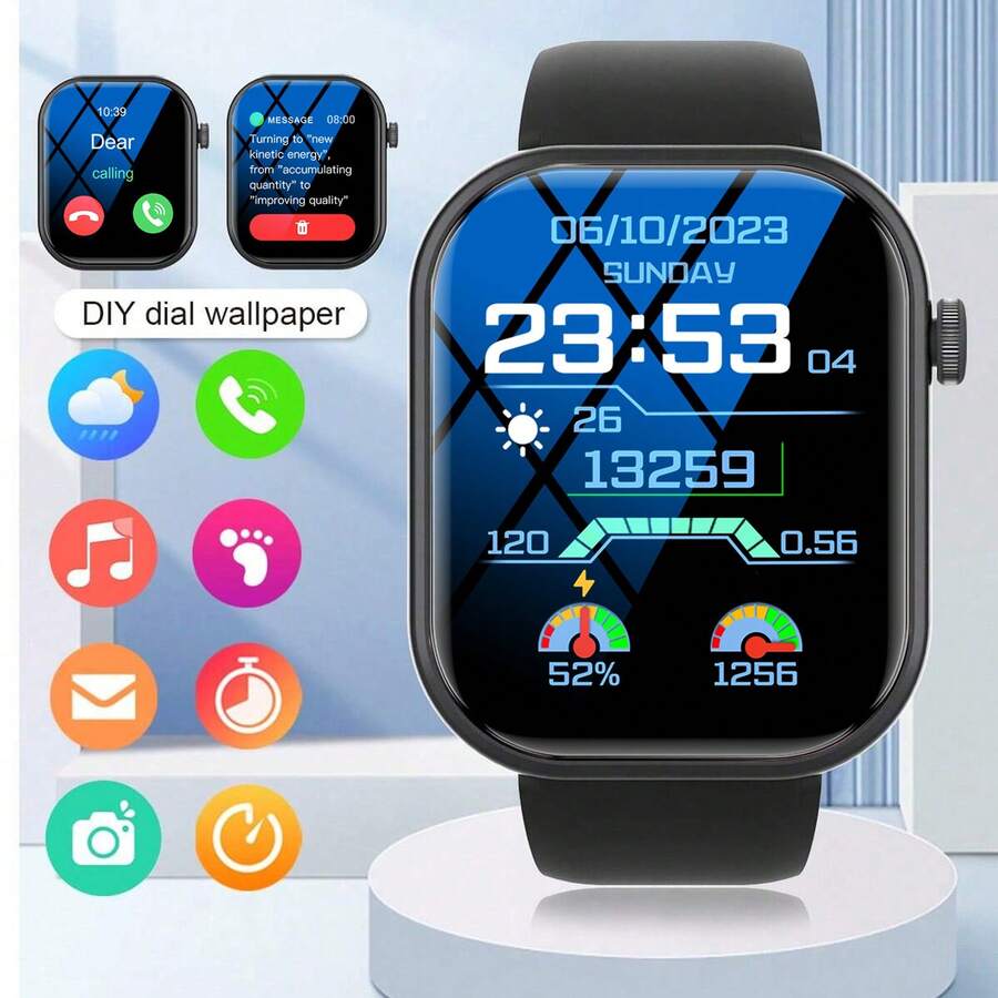 Smartwatch, kabelloses Anrufen – Smartwatch Touch Bewertung und Preis