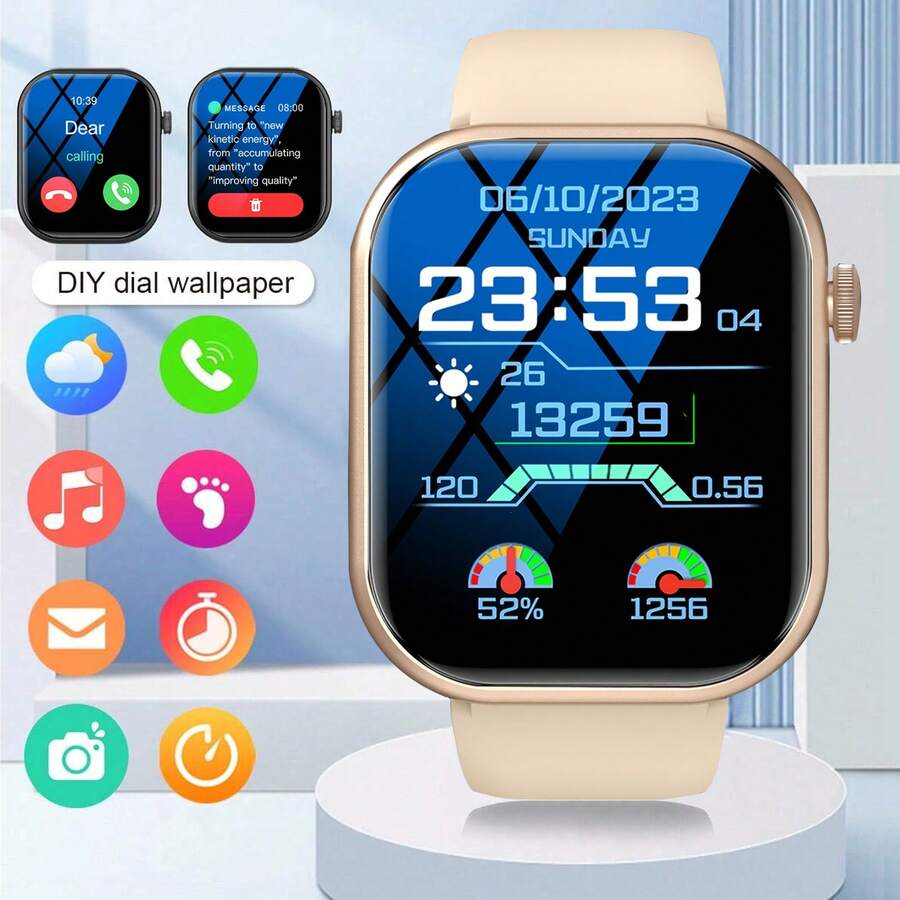 Smartwatch, kabelloses Anrufen – Smartwatch Touch Bewertung und Preis